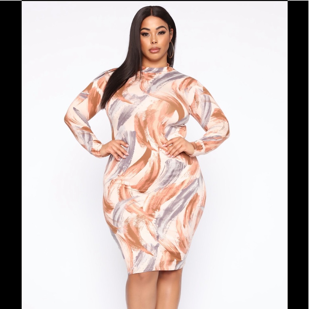 Plus Midi Dress
